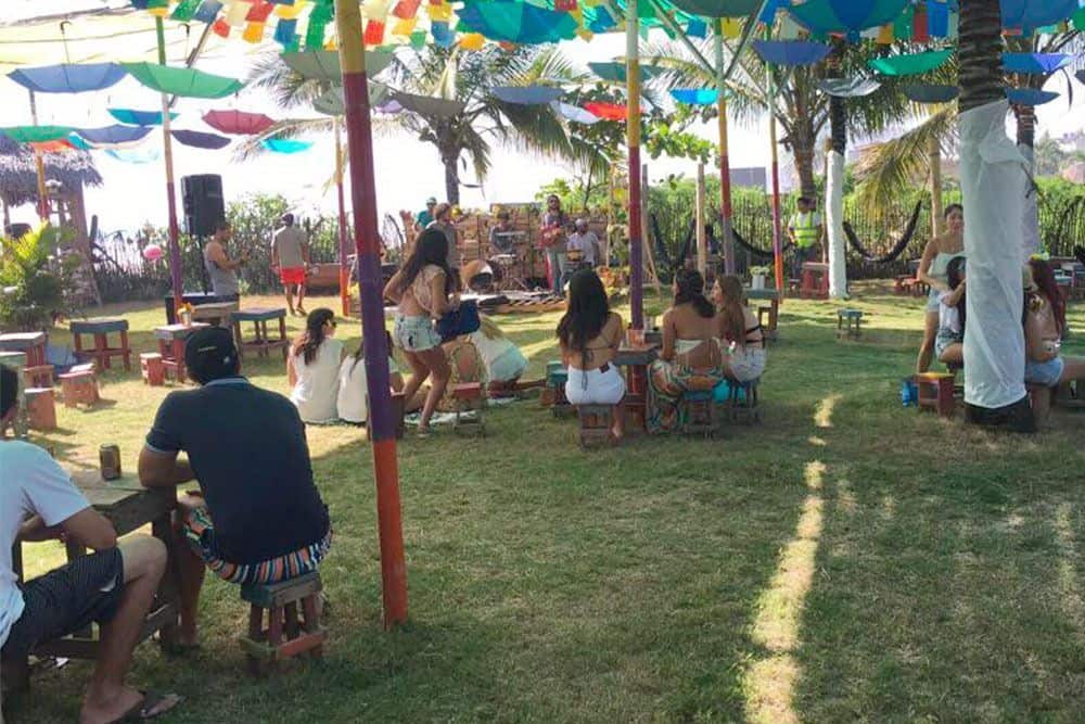 Home 8 Áreas comunes de La Góndola Hostería en Montañita